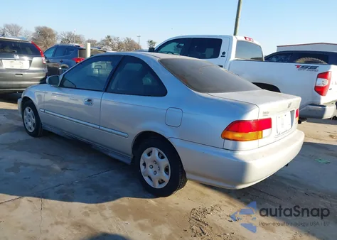 1998 Honda Civic Ex из США, поврежденный, VIN 1HGEJ8146WL025271